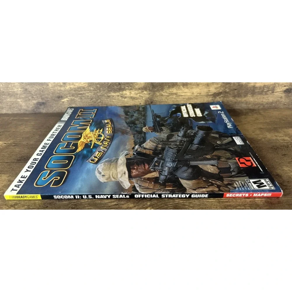 SOCOM(TM) II U.S. Navy SEALs Official Strategy Guide Like New Clean Fast Shippin